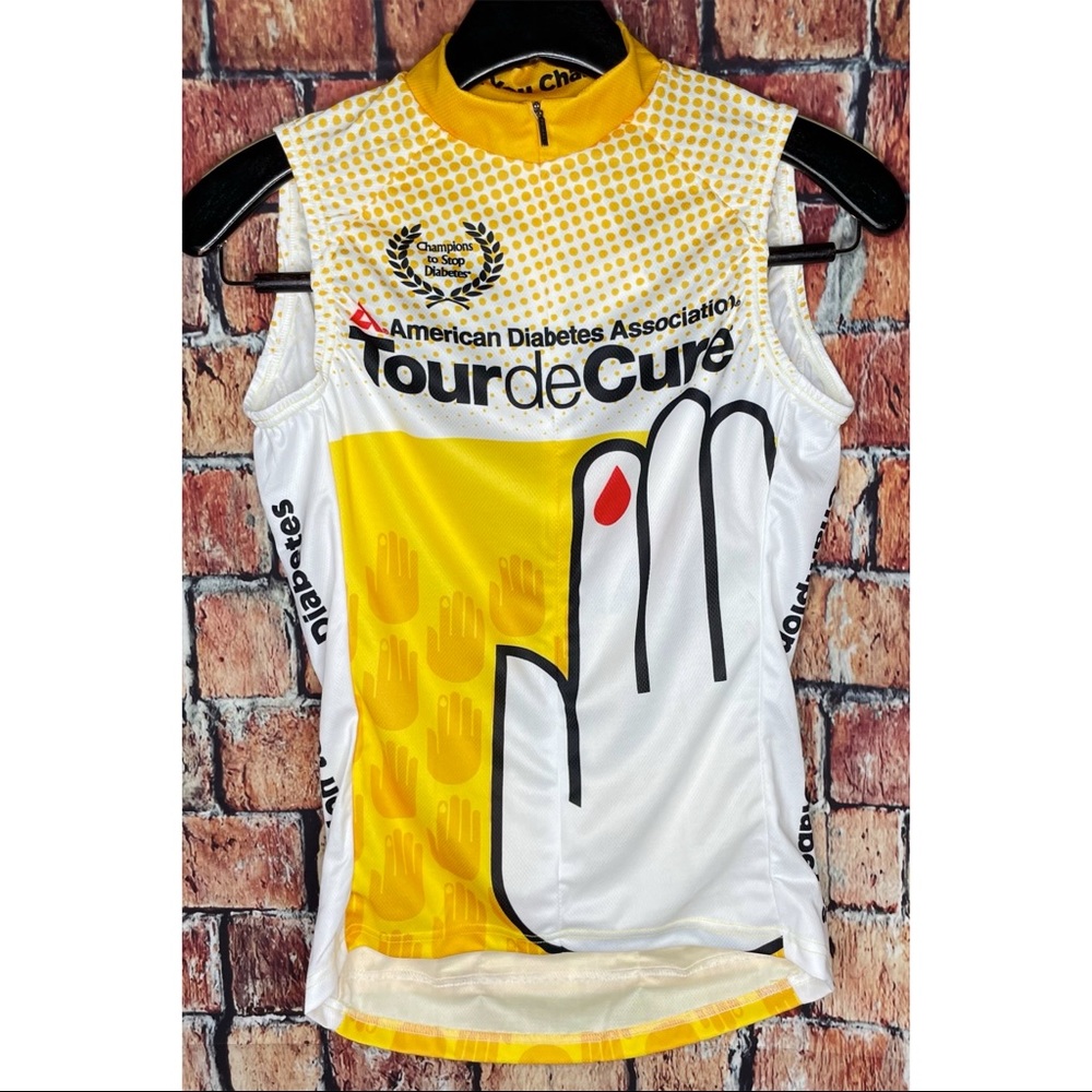 Primal Sleeveless Women’s XS Cycling Raglan Jersey American Diabetes Association